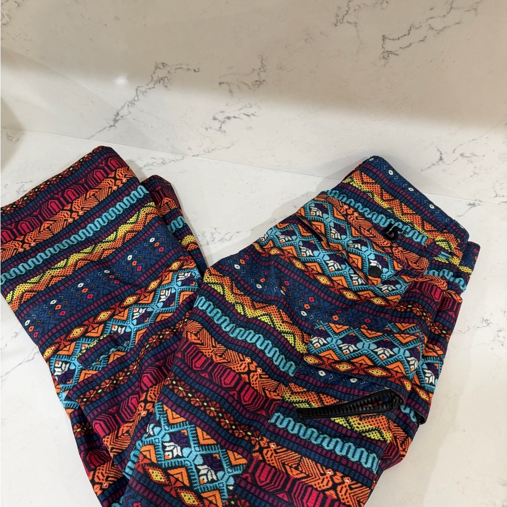 Burton Multicolor Geometric Snow Pants
